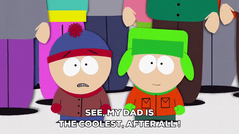 My Dad The Coolest South Park Eric Kyle GIF