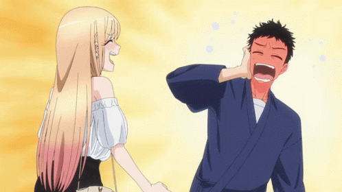 My Dress Up Darling Kitagawa Laughing GIF