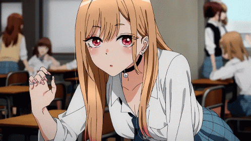 My Dress Up Darling In The Classroom GIF