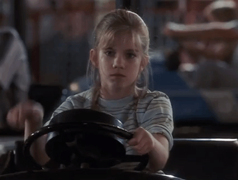 My Girl Bumper Car Thumbs Up GIF