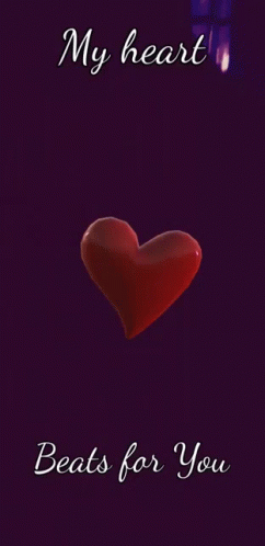 My Heart Beats For You GIF