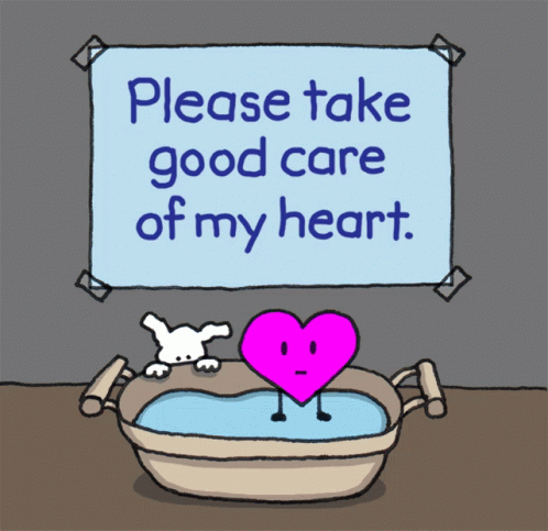 Please Take Good Care Of My Heart GIF