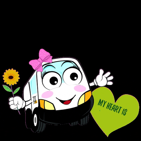 My Heart Is Green Animation GIF