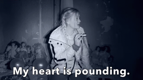 My Heart Is Pounding Chelsea Laden GIF