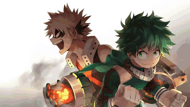 My Hero Academia Digital Katsuki Deku GIF