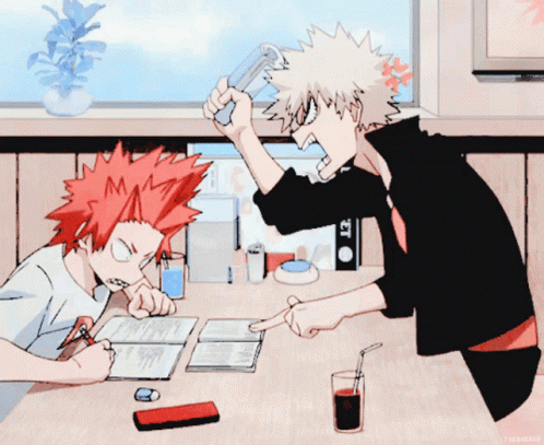 My Hero Academia Katsuki And Eijiro GIF