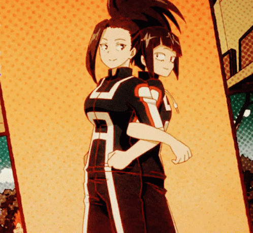 My Hero Academia Kyōka And Momo GIF