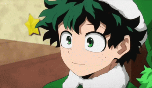 My Hero Academia Merry Christmas Anime GIF