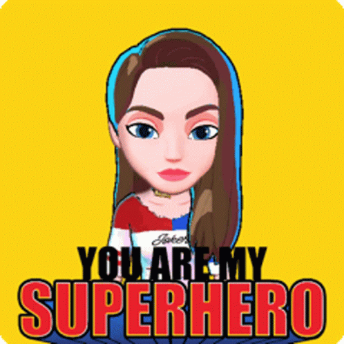 Woman You Are My Hero GIF