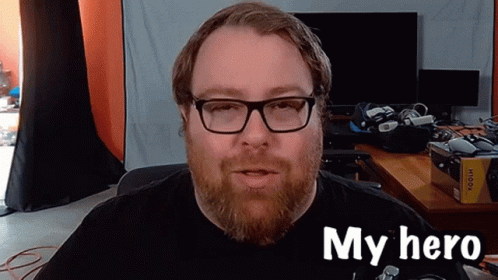 Man Pointing My Hero GIF