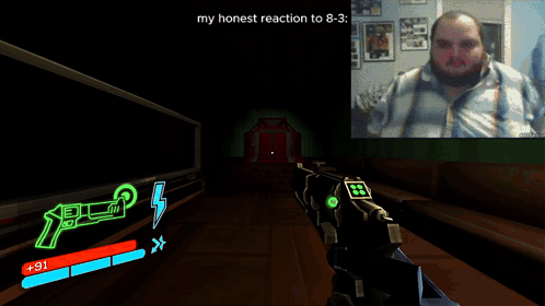 My Honest Reaction to 8-3 Video Game