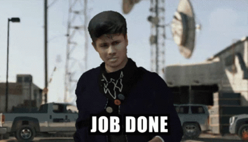 My Job Here Is Done Indian Actor GIF
