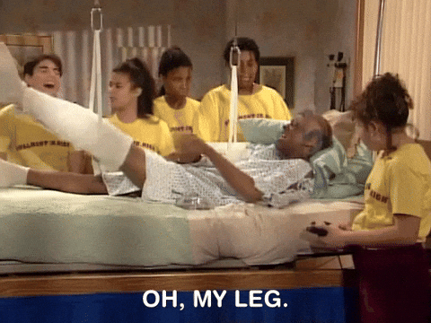 My Leg Terry Ellis Fresh Off The Boat GIF