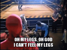 My Leg Wrestling After Fight GIF