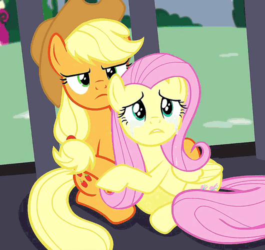 crying fluttershy