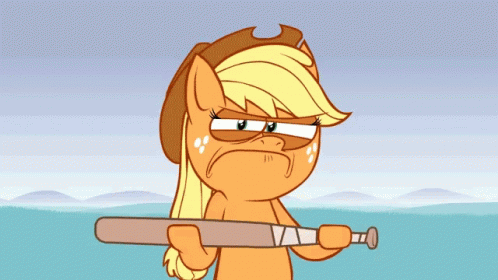 My Little Pony Baseball Bat GIF
