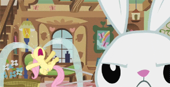 My Little Pony Fluttershy In Despair GIF