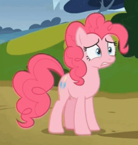 My Little Pony Looks Like Balloon Deflating GIF