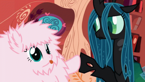 My Little Pony Pink Fluffy Unicorns Dancing On Rainbows GIF
