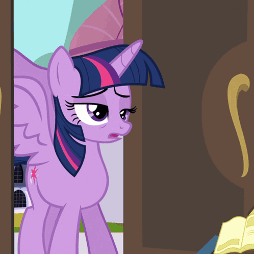 My Little Pony Twilight Sparkle Feeling Dizzy GIF