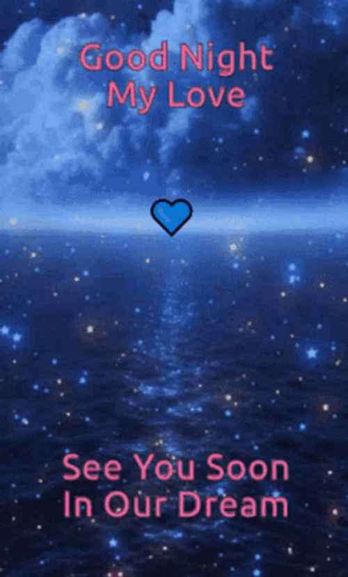 My Love In Blue Ocean GIF