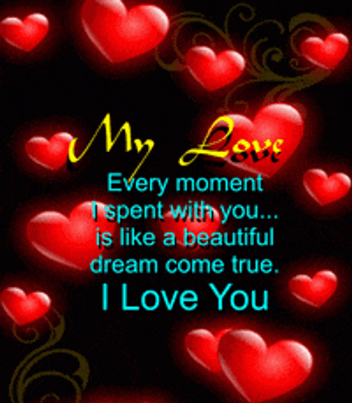 My Love Sweet Quote GIF