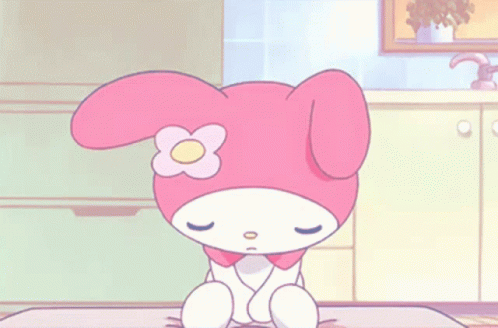 My Melody Falling Asleep GIF