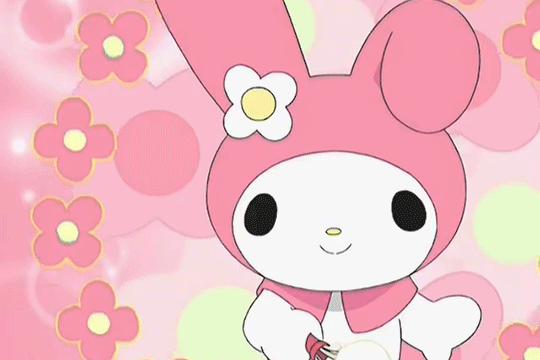 My Melody Hand Whisk GIF