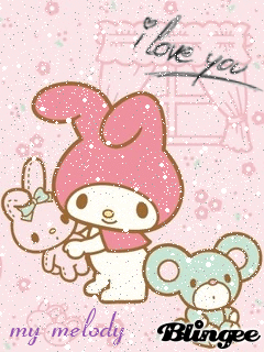 My Melody I Love You GIF