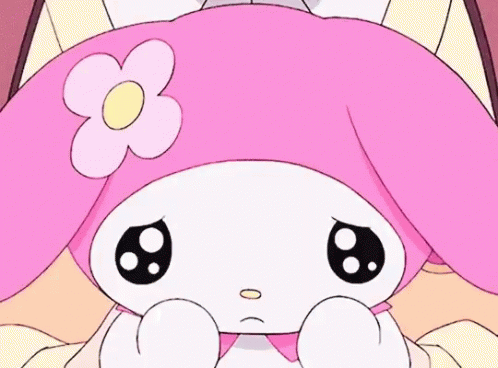 My Melody Puppy Eyes GIF