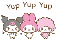 My Melody Sanrio Sticker GIF