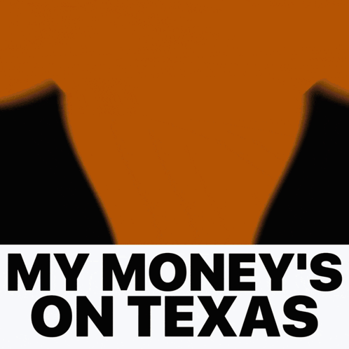 My Money's on Texas Poster