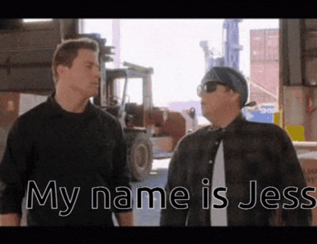 My Name Is Jeff Channing Tatum Jess Meme GIF