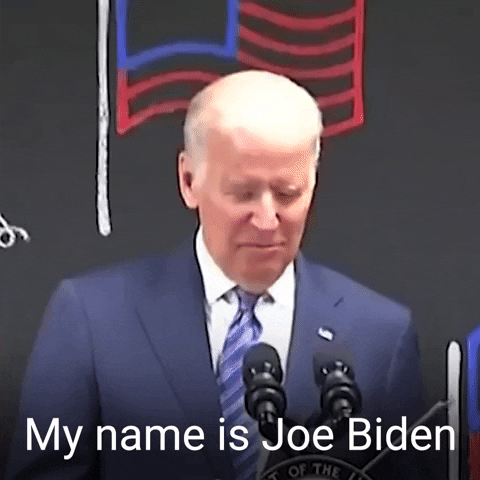 My Name Is Joe Biden Ice Cream Lover GIF