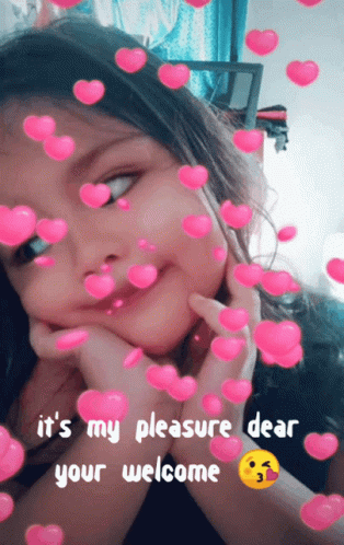 Its My Pleasure Dear You're Welcome GIF