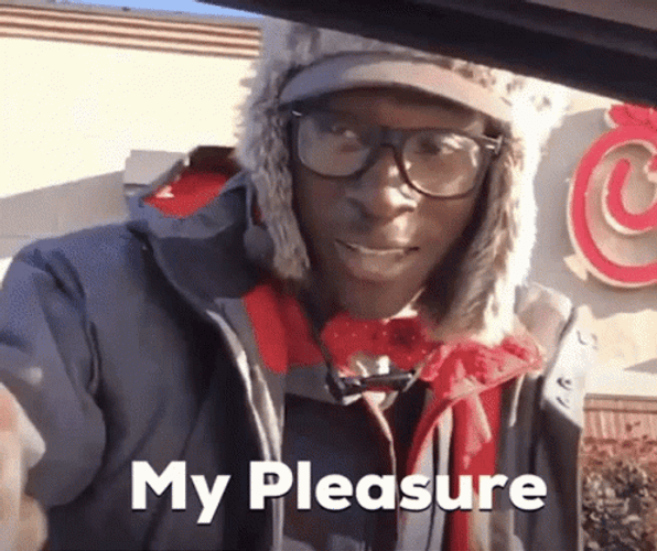 My Pleasure Thank You GIF