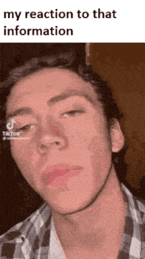 My Reaction To That Information Rizz Gif GIF