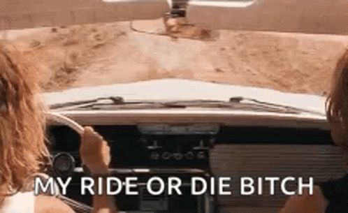 My Ride Or Die Thelma And Louise Vintage GIF