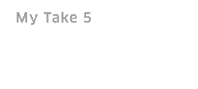 My Take 5 Respect Logo