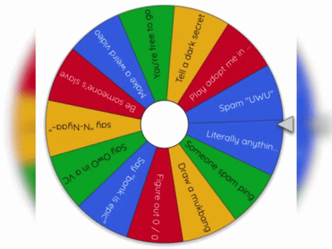 My Word Bank Challenge Spinning Wheel GIF