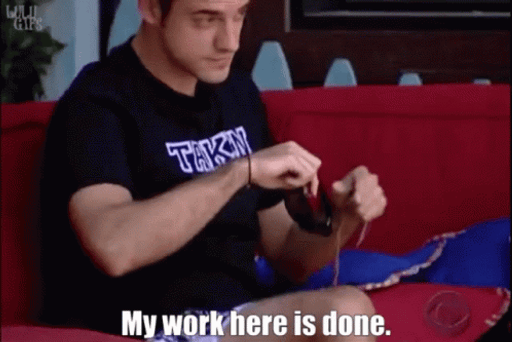 My Work Here Is Done Cool Shades GIF