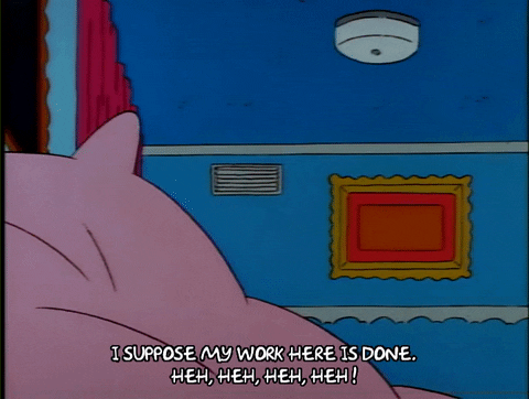 My Work Here Is Done Garfield And Friends GIF