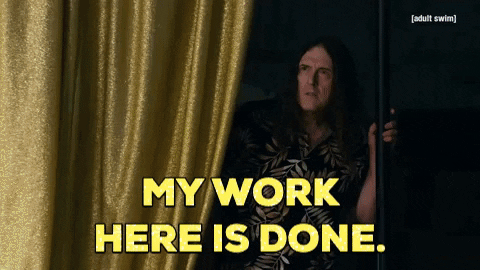 My Work Here Is Done Sneaky Guy GIF