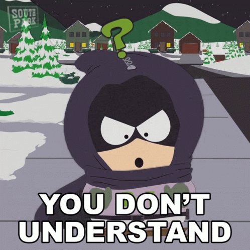 Mysterion Being Furious GIF