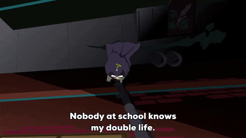 Mysterion Climbing Up The Building GIF