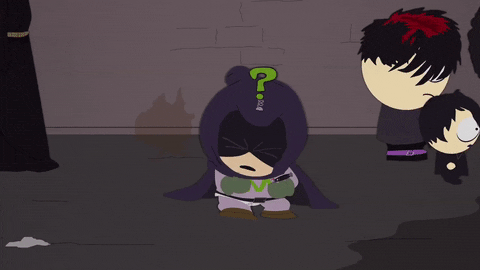 Mysterion Feeling Down GIF