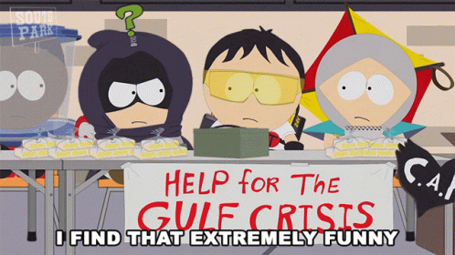 Mysterion Help For The Gulf Crisis GIF