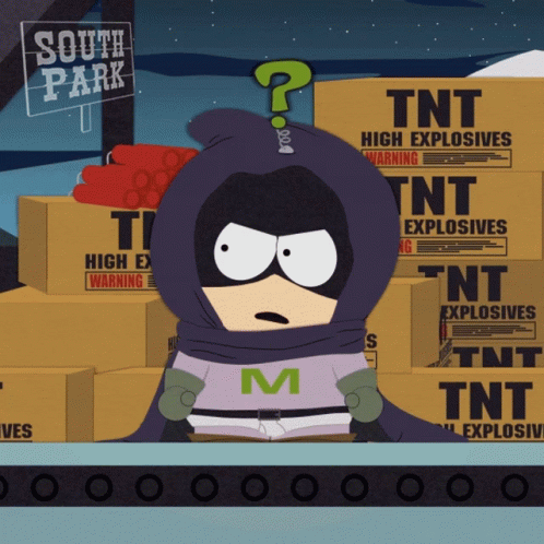 Mysterion In Total Confusion GIF