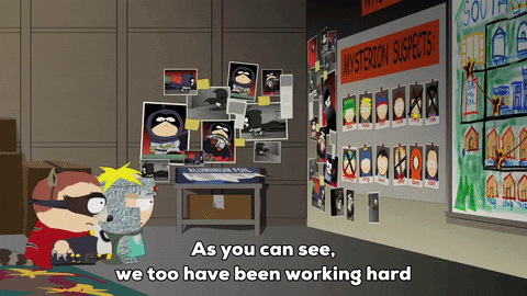 Mysterion's Identity Eric Cartman GIF