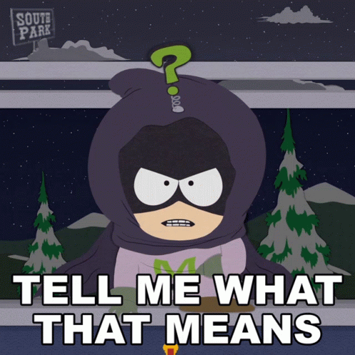 Mysterion Trying To Figure Out Things GIF